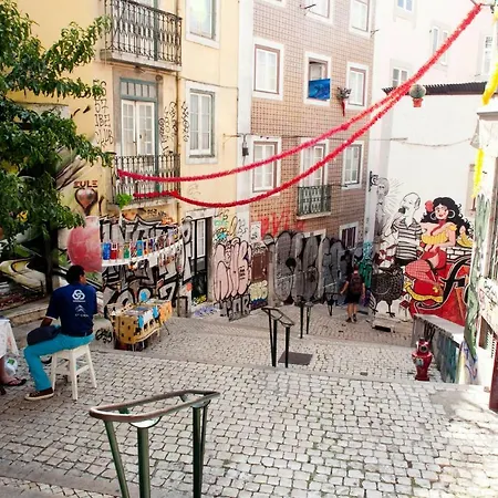 Downtown Comfy Lägenhet Lisboa